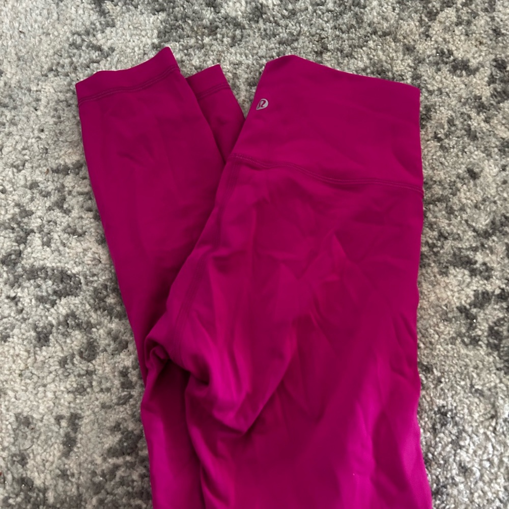 Lululemon Ripened Raspberry Leggings